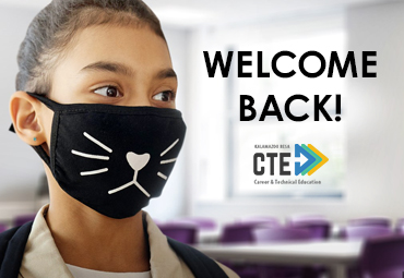 Student with mask on